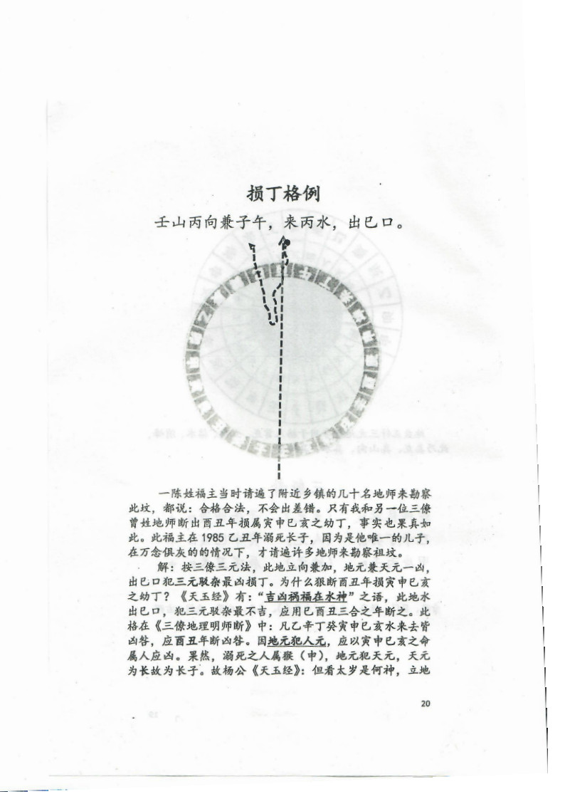 江西兴国三僚杨曾大三元地理-搜山本