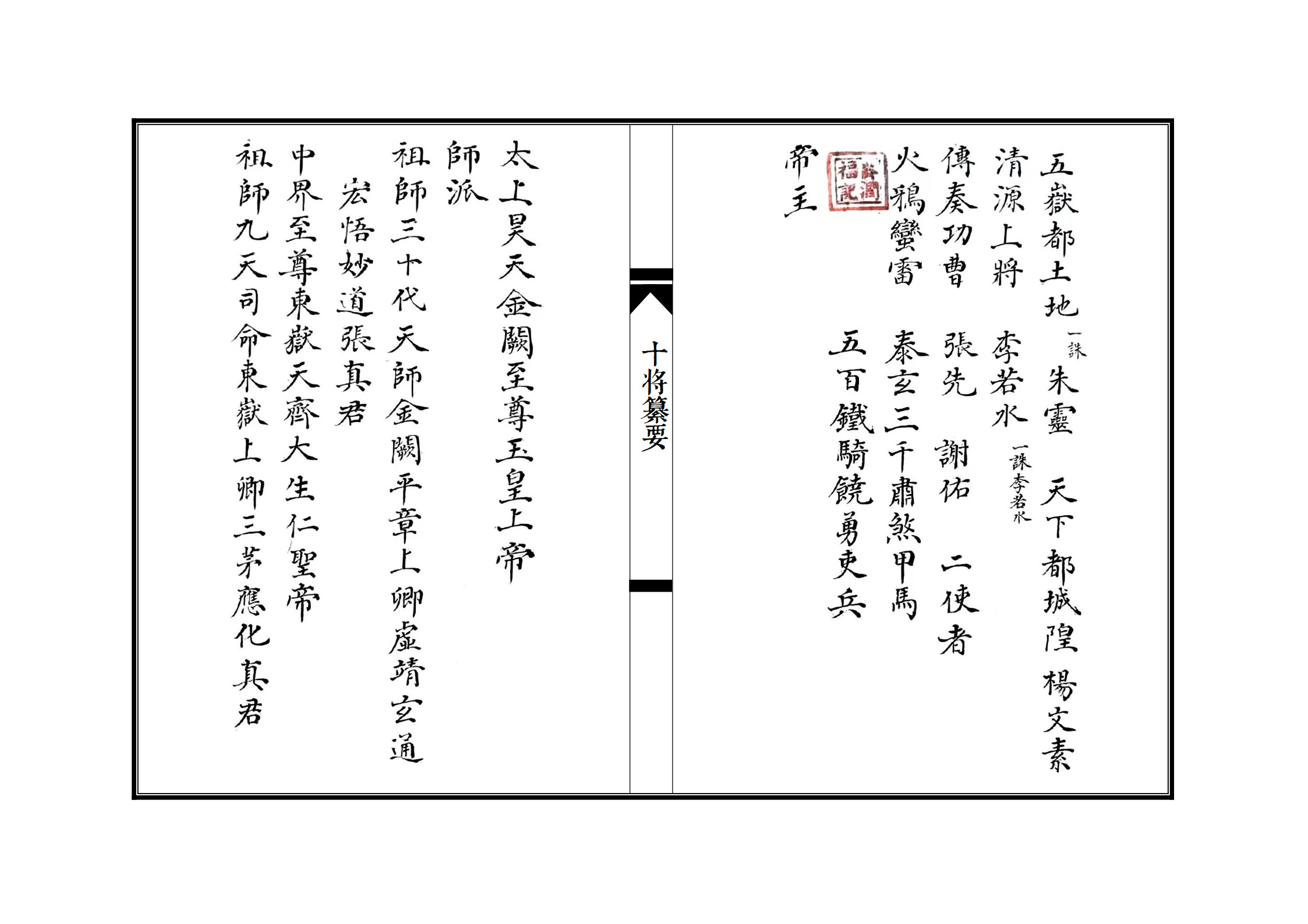 十将纂要(十将军会)