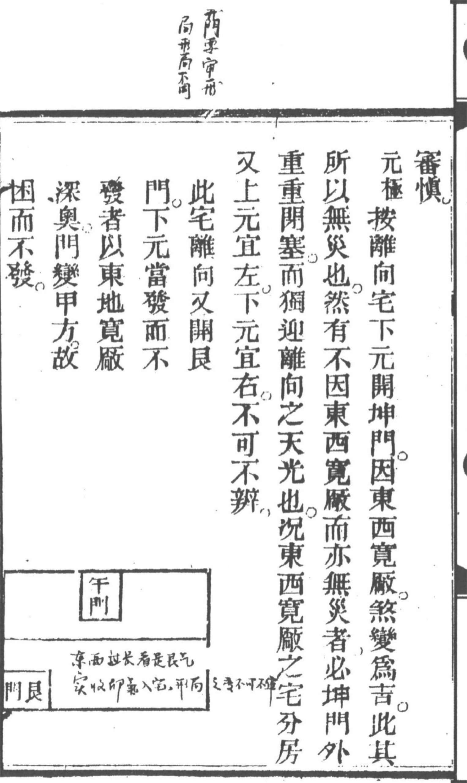 王元极三元阳宅萃篇