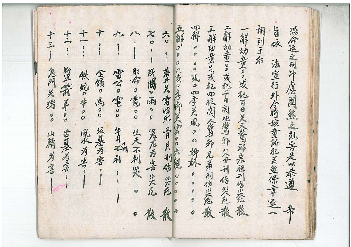 童子解三十六解牒