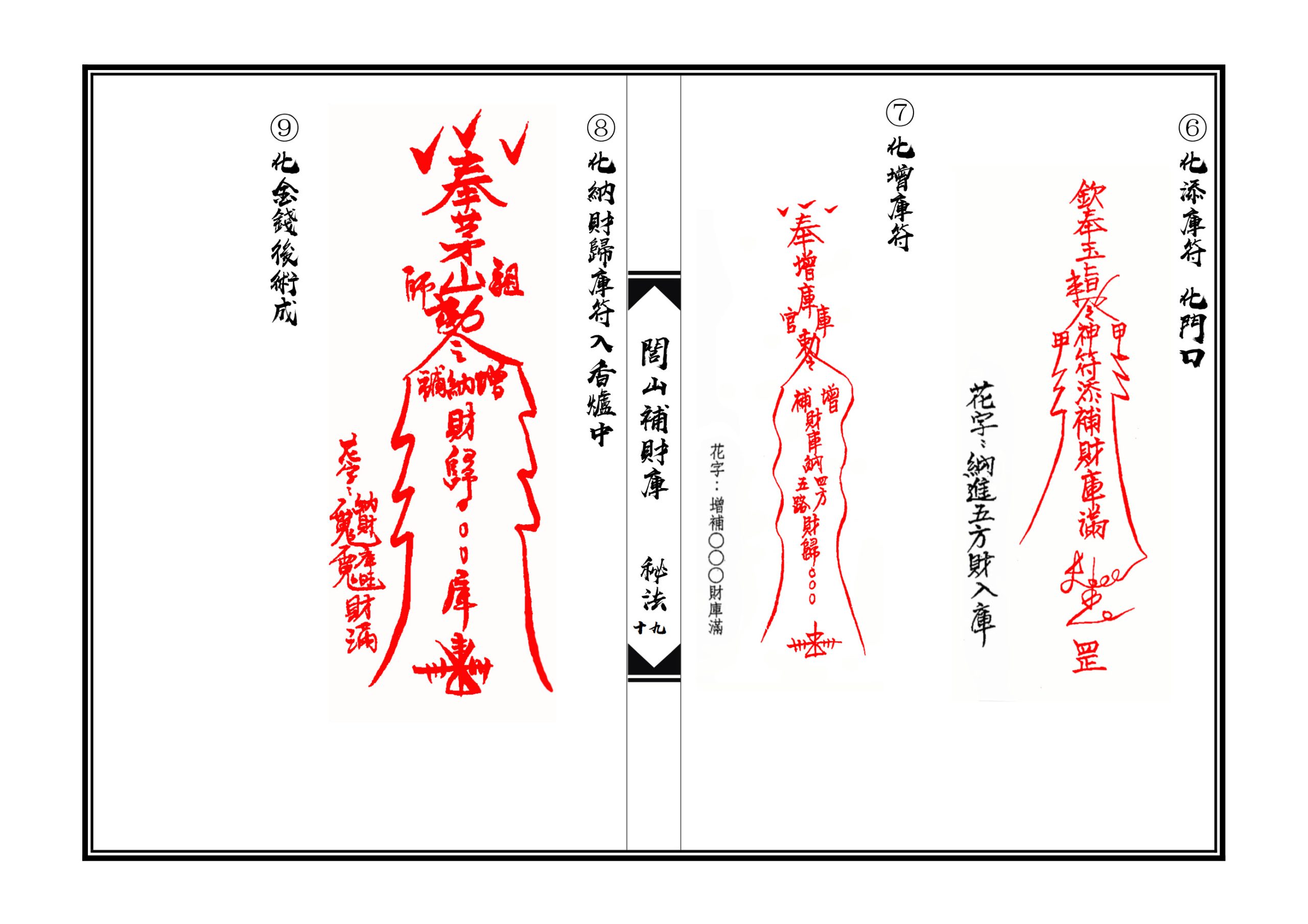 闾山补财库秘法